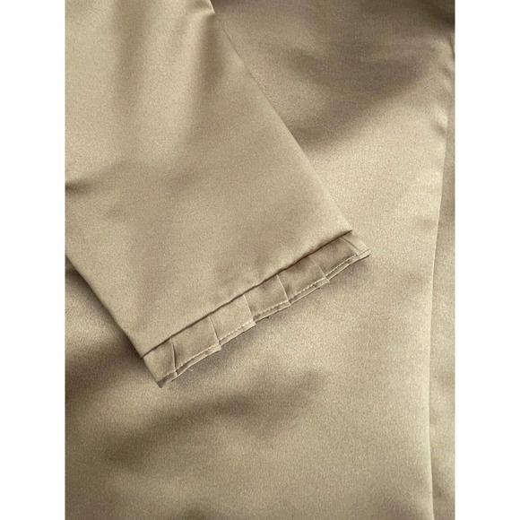 DONNA RICCO Golden Brown Dressy Cocktail Long Skirt Suit Size 10 - Picture 15 of 16